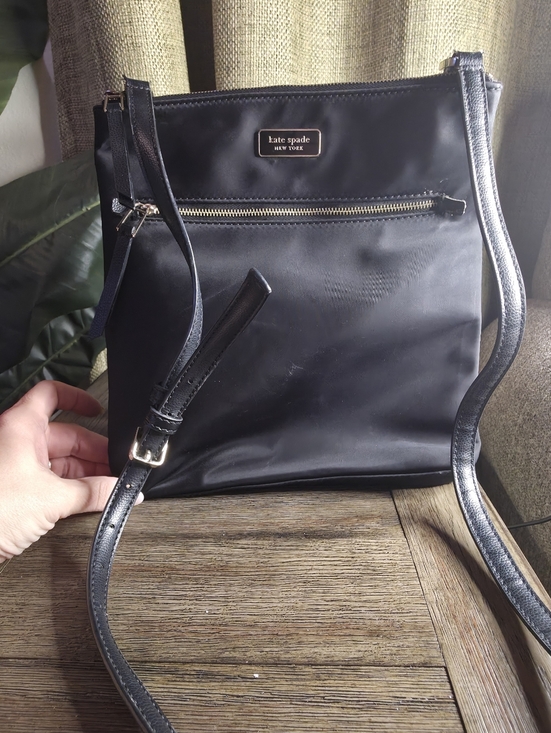 kate spade Accessories - Kate Spade Nylon Black Crossbody Bag - Sleek Everyday Carry